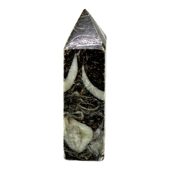 Shell Jasper Tower Black White Serenity Stability Protection 68g NWOT Cleansed - Picture 9 of 12